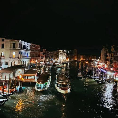 威尼斯美丽夜景的画（威尼斯的夜景作文400字）