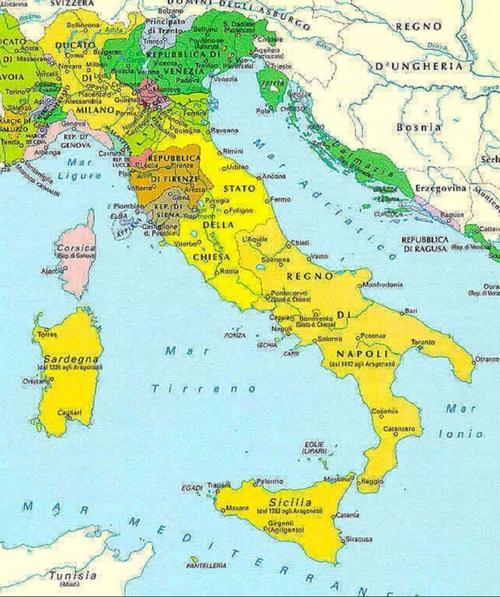 威尼斯的地图的图片（威尼斯的地形图）
